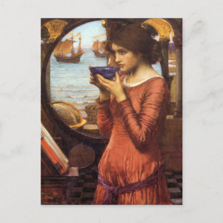 Postales Preraphaelitas Destinadas Por J W Waterho