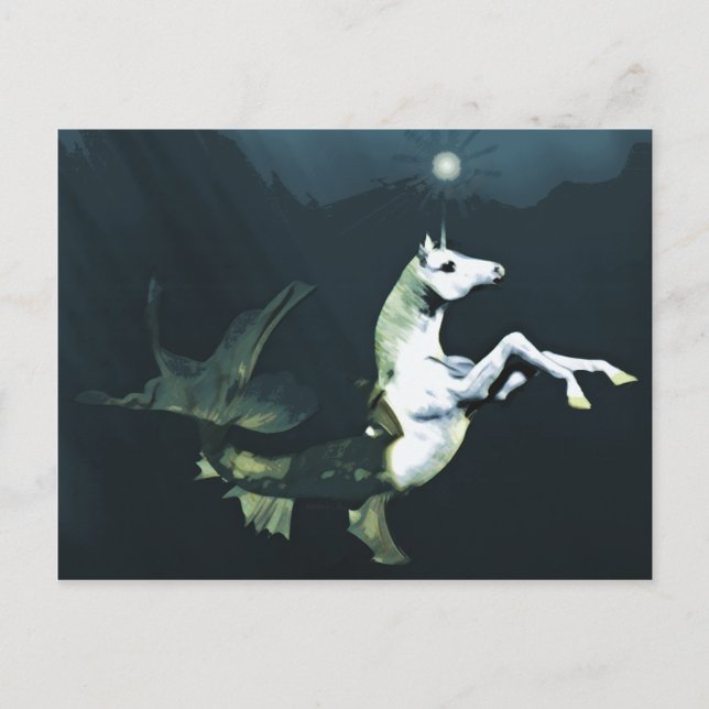 Postales profundas en el mar (Anverso)