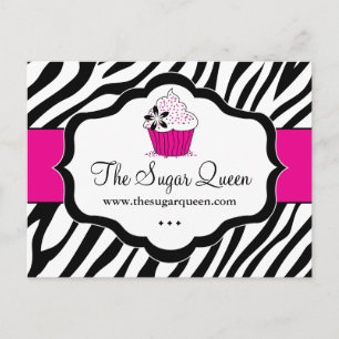 Postales promocionales de panadería