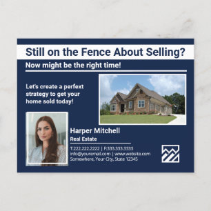 Postales promocionales del marketing inmobiliario