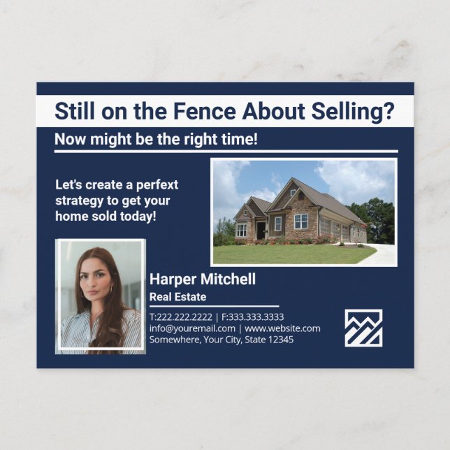 Postales promocionales del marketing inmobiliario (Anverso)