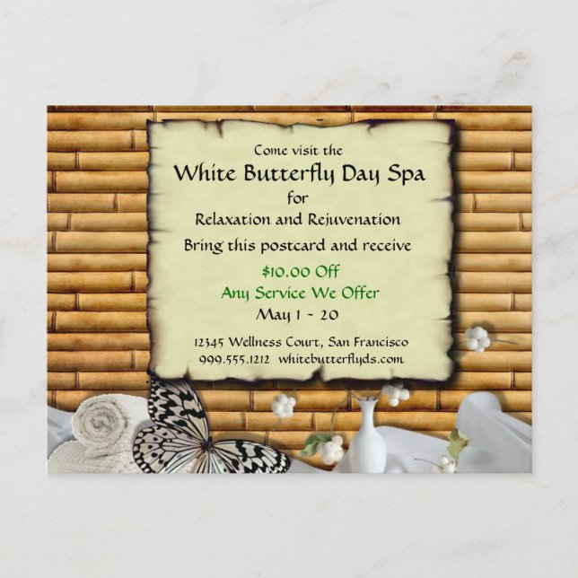 Postales promocionales del Personalizado de balnea (Anverso)