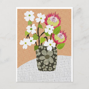 Postales Protea y Dogwood