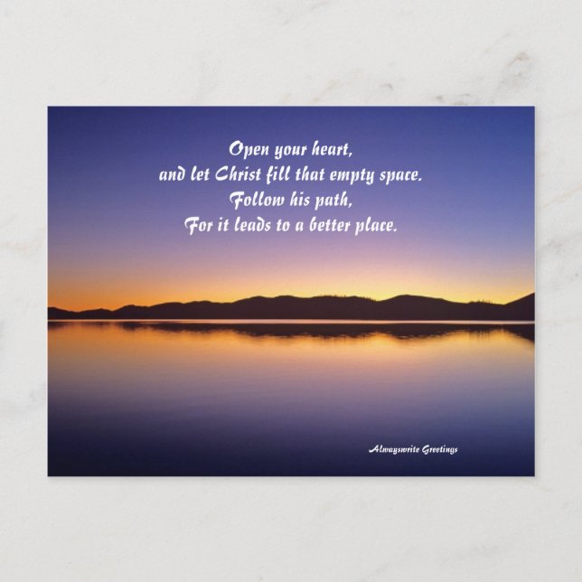 Postales religiosas (Anverso)