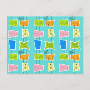 Postales retro atómicas para kitsch