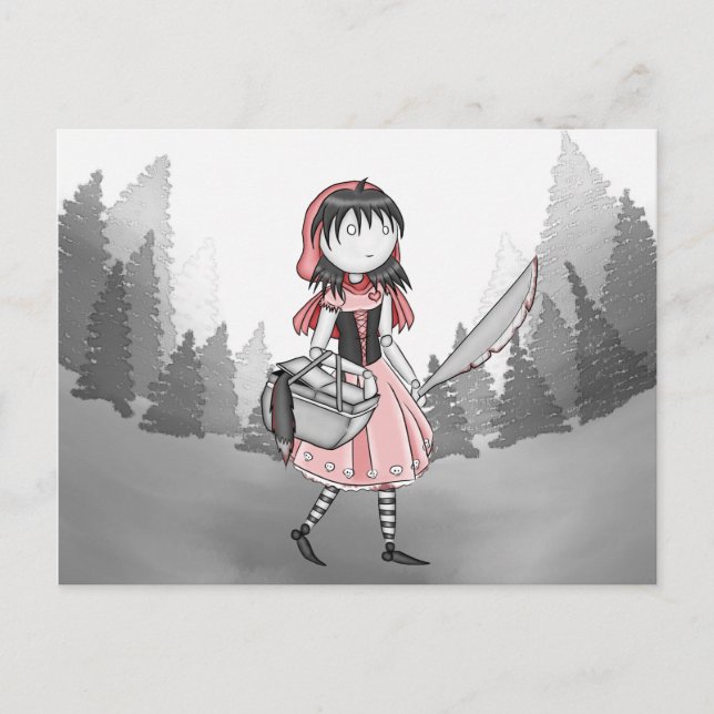 Postales rojas de Lil Sangriento (Anverso)