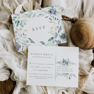 Postales RSVP de Mountain Meadow con elección de c