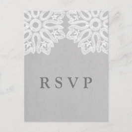 Postales RSVP Gray Elegance
