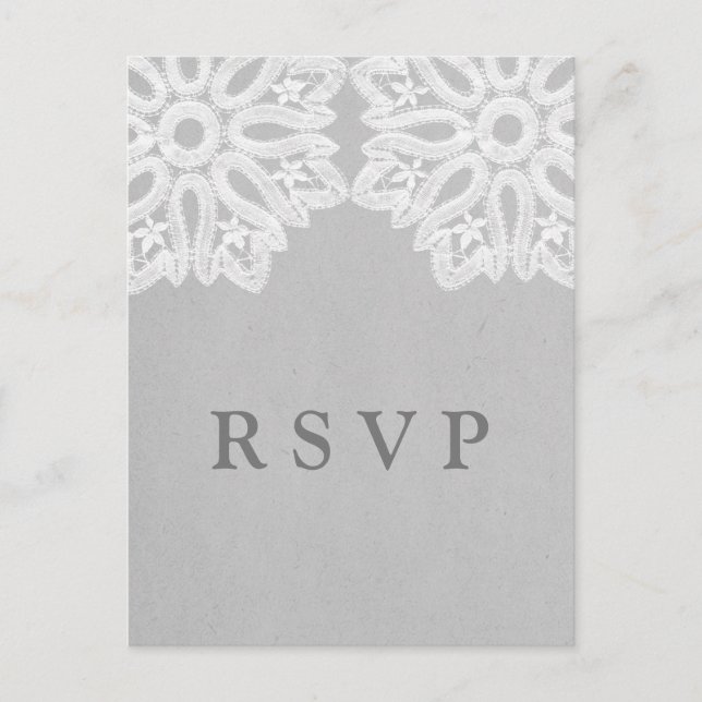 Postales RSVP Gray Elegance (Anverso)