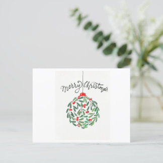 Postales simples de Navidades