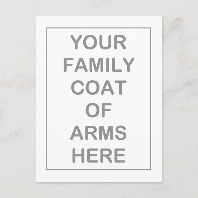 Postales sobre el escudo de armas (Anverso)