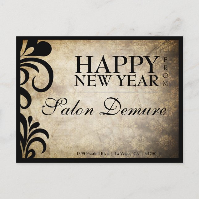 Postales sofisticadas de diseño moderno (Anverso)