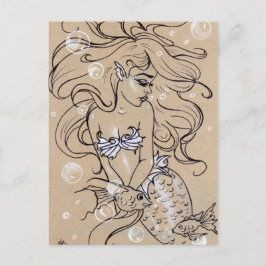 Postales submarinas para peces de sirena