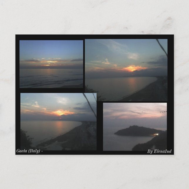 Postales Sunshine de Gaeta (Italia) (Anverso)