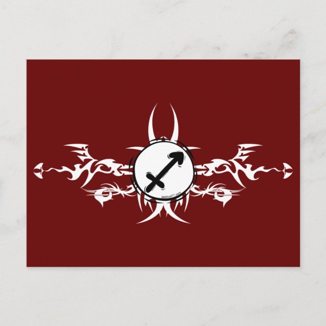 Postales tribales de Sagittarius (Anverso)