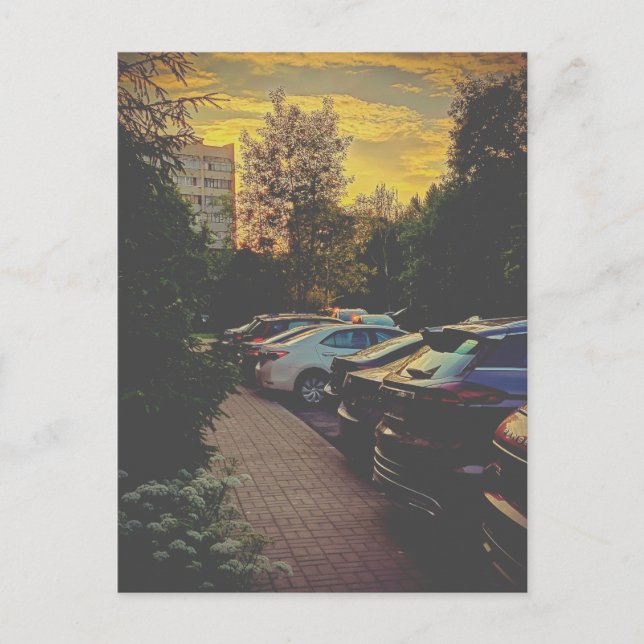 Postales urbanas de Silencio de Crepúsculo - Perso (Anverso)