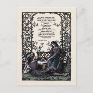 Postales victorianas de Coleridge "Love"