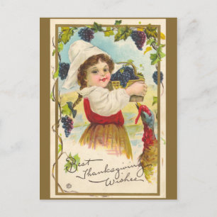 Postales vintage de Acción de Gracias