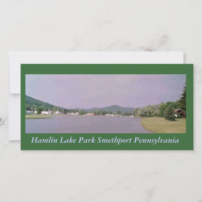 Postcard del aeropuerto de Hamlin Lake Park (Anverso)