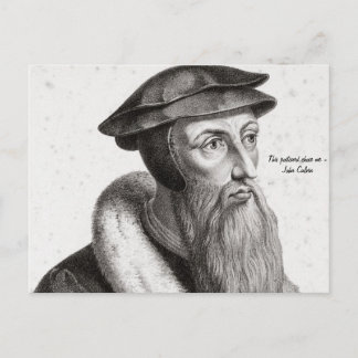 Postcard - John Calvin "Esta postal me eligió"