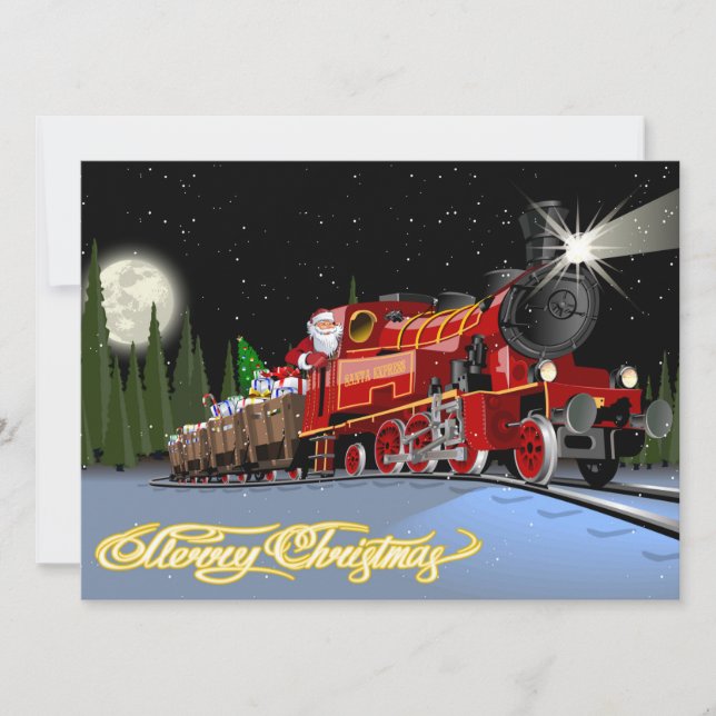 Postcard personalizado Snta Express (Anverso)