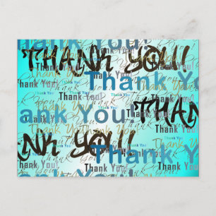 Postcard sz Gracias tarjeta - Empresa y personal