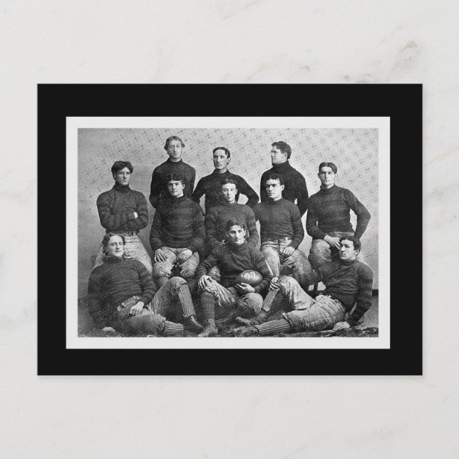 Postcarta de invitación al partido de fútbol (Anverso)