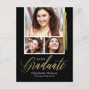 Postcarta de Invitación de graduación del Orgullo 