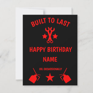 Postcarta setuagenaria de la fiesta de cumpleaños