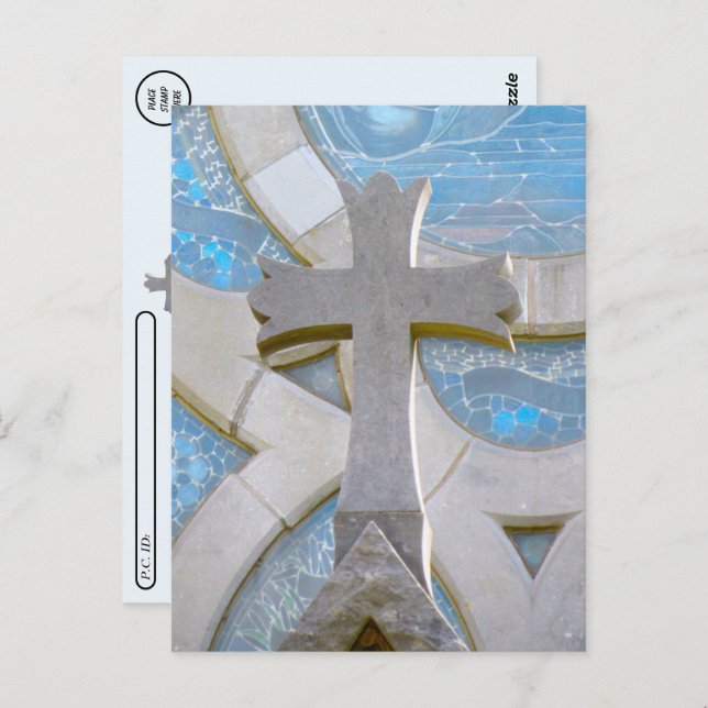 Postcross - tarjeta postal cristiana (Anverso / Reverso)