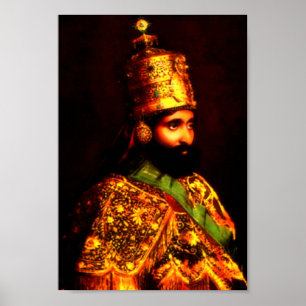 Póster ቀዳማዊ ኃይለ ሥላሴ   Haile Selassie I Coronation Poster