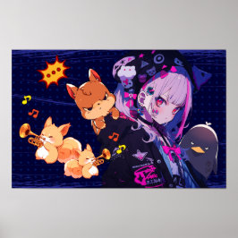 PÓSTER ポスター|VACHABORG グッズ「♪ めいくのーのいず」 ポスター