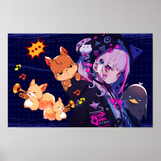 PÓSTER ポスター|VACHABORG グッズ「♪ めいくのーのいず」 ポスター