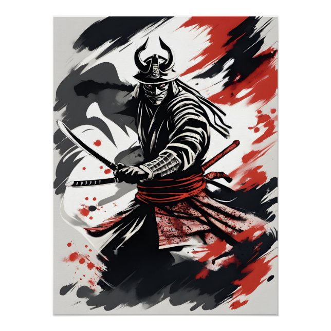 Póster 侍 の 士 guerrero samurai (Anverso)