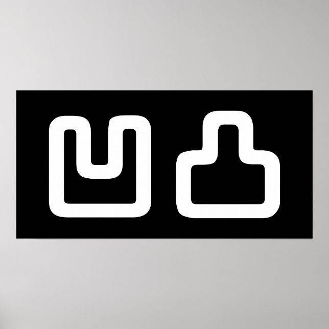 Póster 凹 凸 Outotsu お う と つ (Frente)