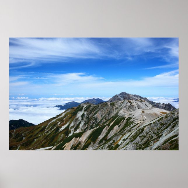 PÓSTER 立 山 連 峰 の 並 山 (Frente)