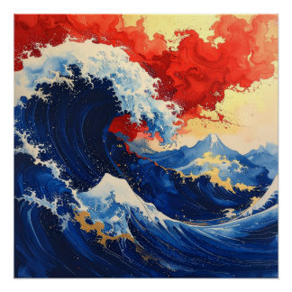 Póster 紅の波 – Crimson Wave
