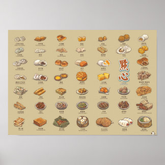 Póster 點 心 | Suma máxima (A3)