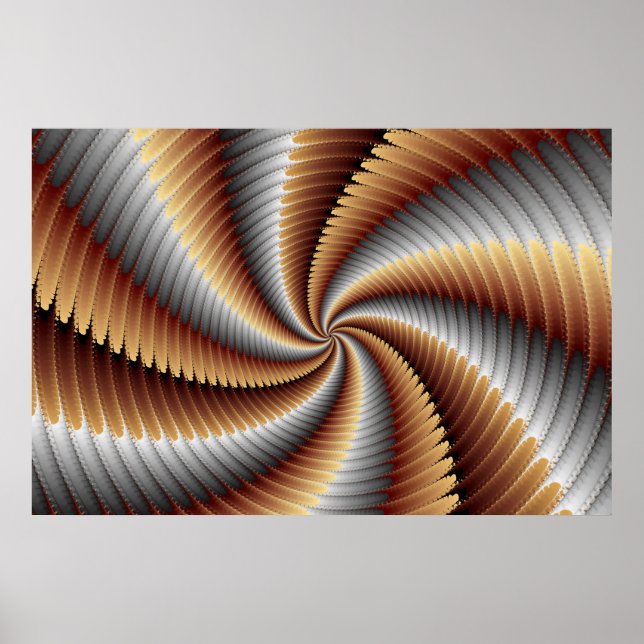 Póster 007 Fractal (Frente)