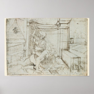 Póster 01147 Luis Wilhelm, cuenta de Baden, 1705