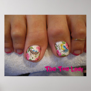 Póster 011, la señora del dedo del pie