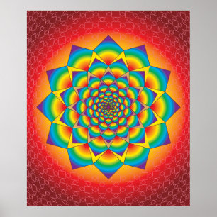 PÓSTER 05 RADIANCE MANDALA