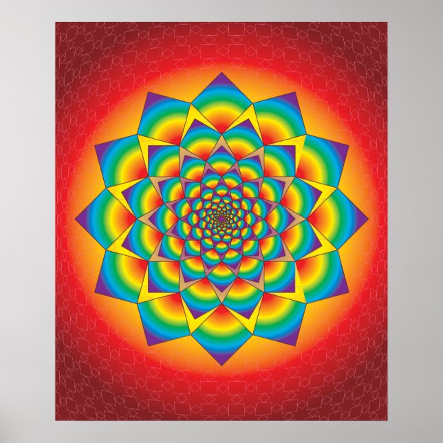 PÓSTER 05 RADIANCE MANDALA (Frente)