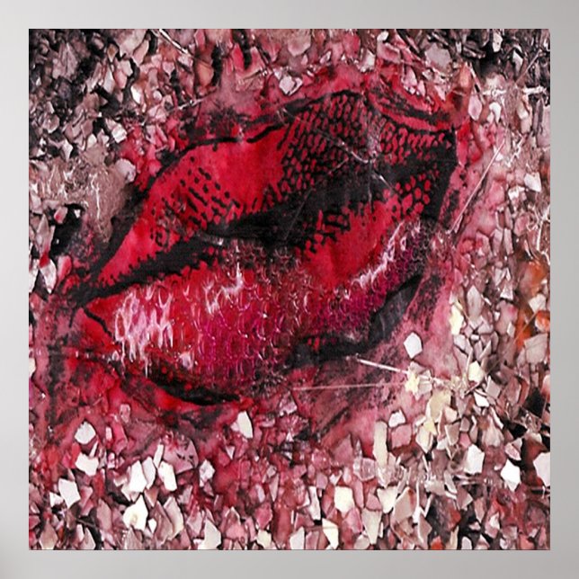 Póster 09 #213 labios/pos. (Frente)