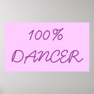 PÓSTER 100% DE BAILE