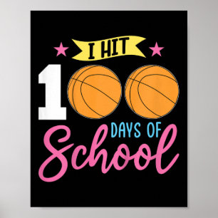 Póster 100° Día De Chicas Escolares En Los 100 Días De Es