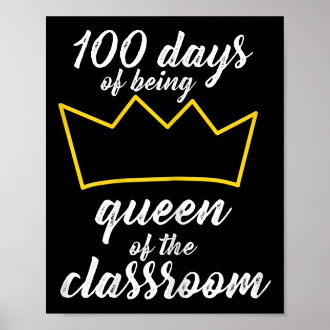Póster 100° Día de Diseño Escolar para profesores y estud (Frente)