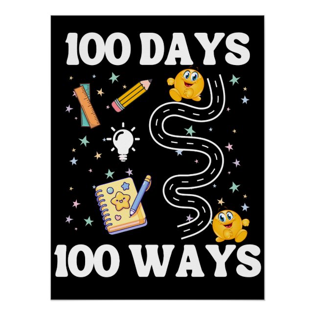Póster 100 días 100 maneras (Anverso)
