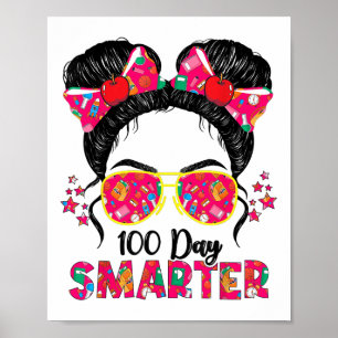 Póster 100 días Chicas de Camisas más Inteligentes Cabell