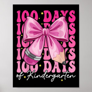 Póster 100 días de Chicas de guardería por 100 días